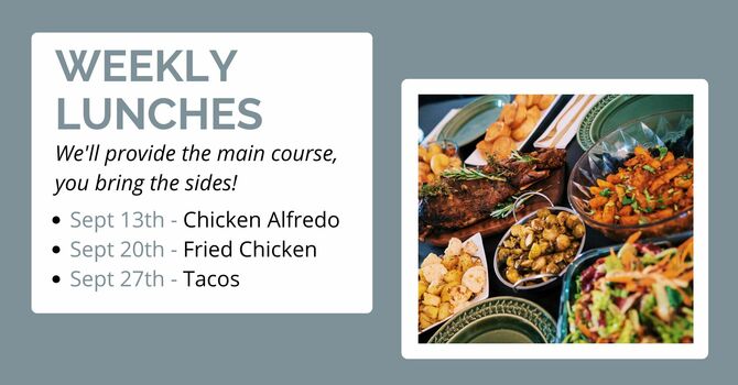 Weekly Church Fellowship Meals image