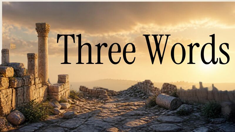 Three Words