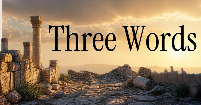 Three Words