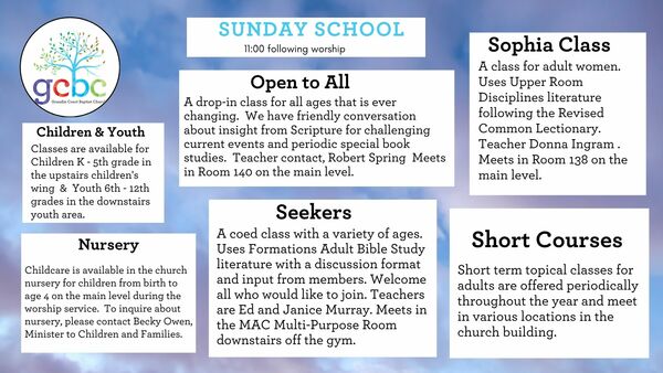 Sunday School