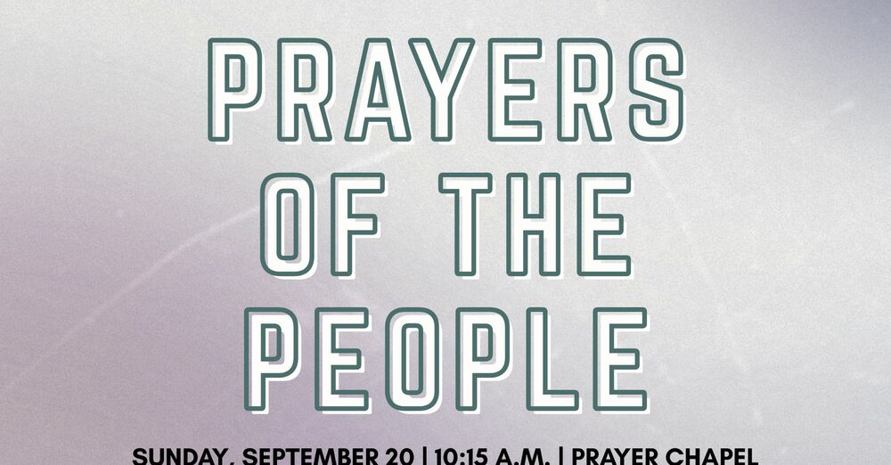 Prayers of the People
