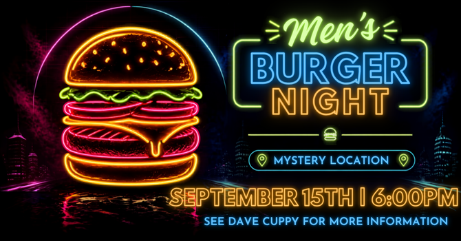 Men's Mystery Burger Night