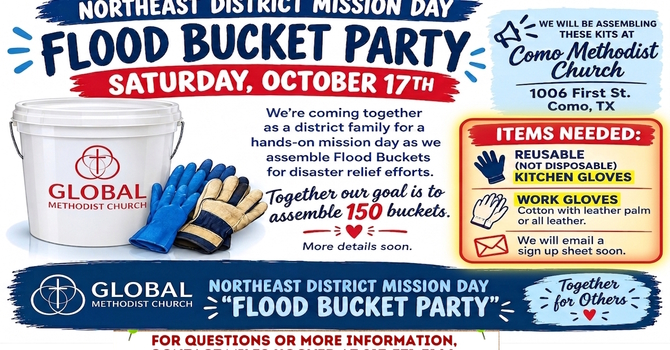 Flood Bucket Party