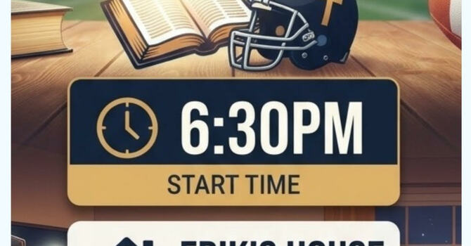 Men's Monday Night Football and Bible Study