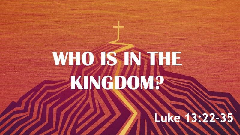 Who Is In the Kingdom?