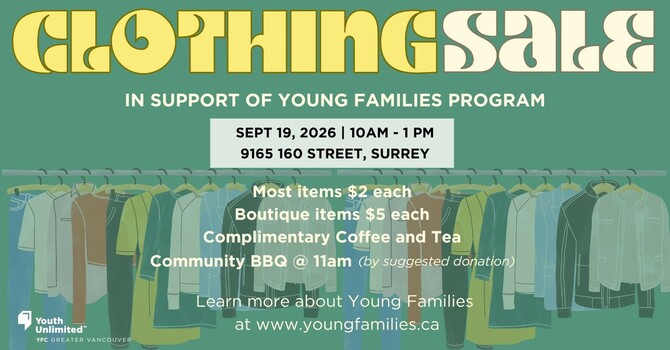 Clothing Sale Coming Up! image