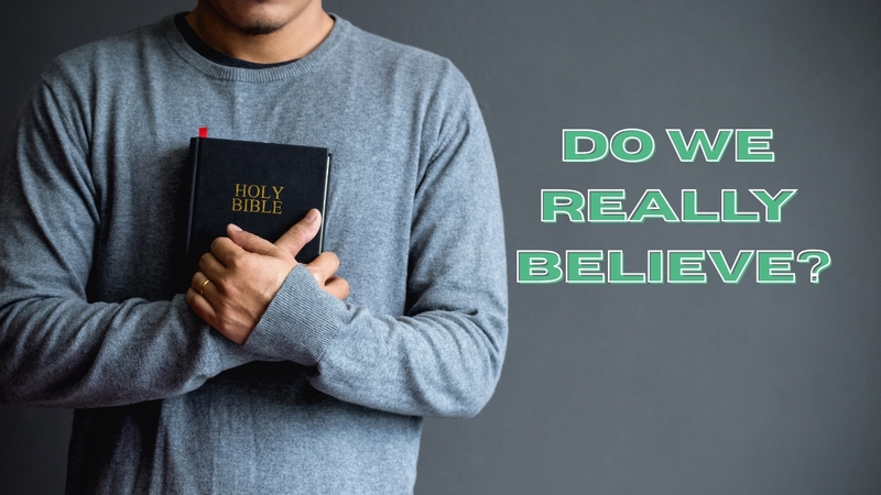 Do we really believe