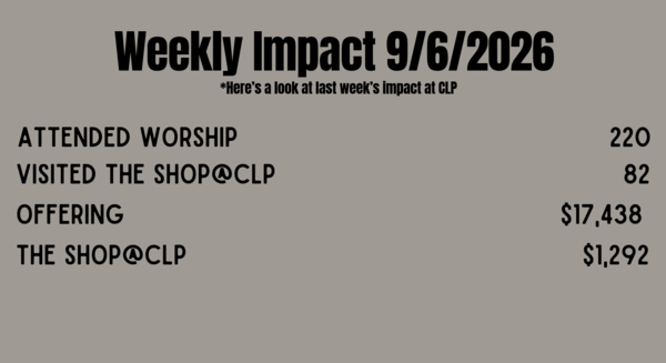 Last Week's Impact