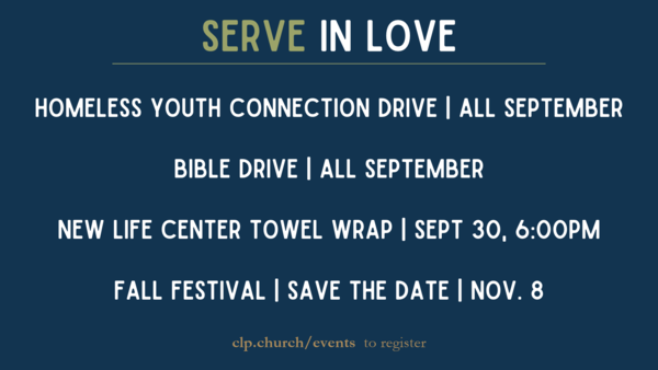 Serve in Love