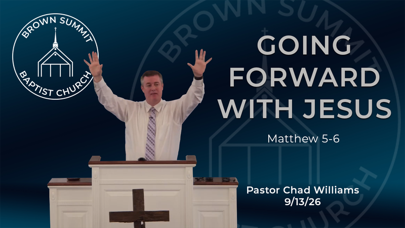 Going Forward with Jesus