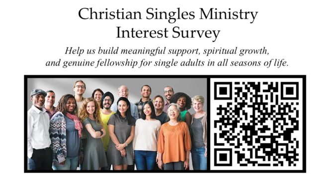 Christian Single Ministry Survey