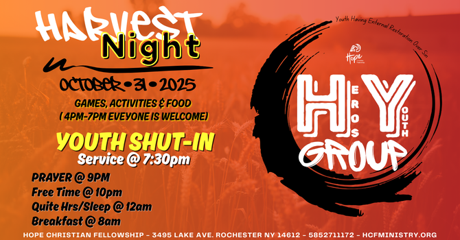 HEROs Youth Harvest Night Shut In