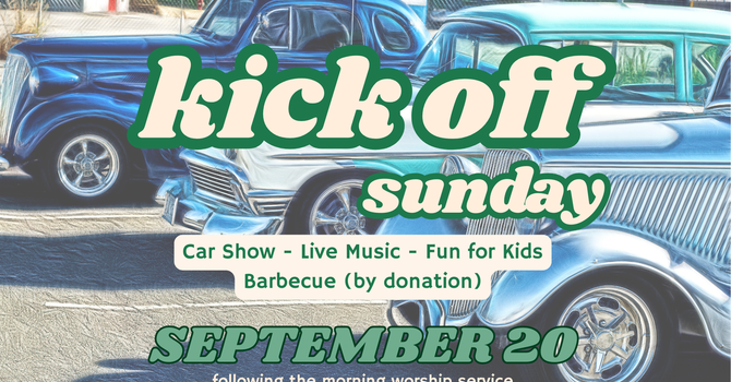 Fall Ministries Kick Off Sunday