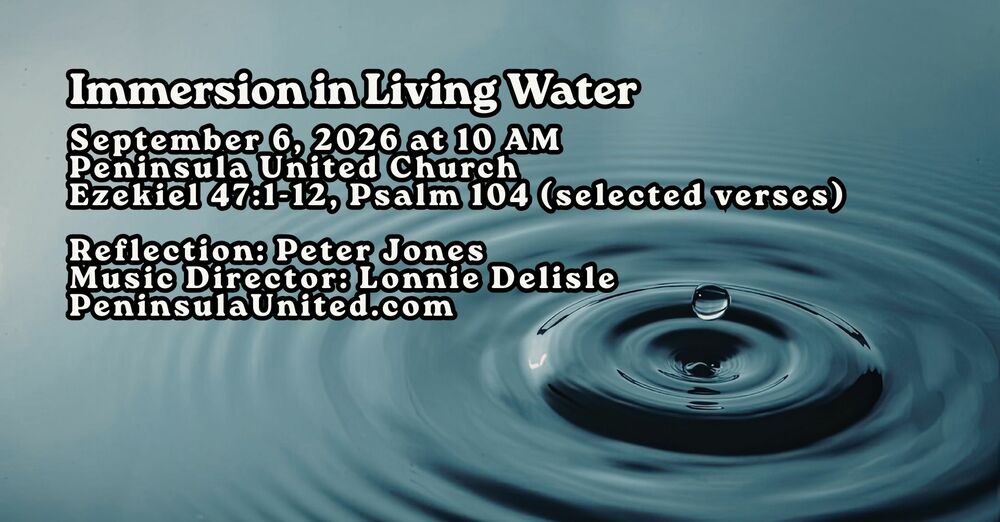 Immersion in Living Water