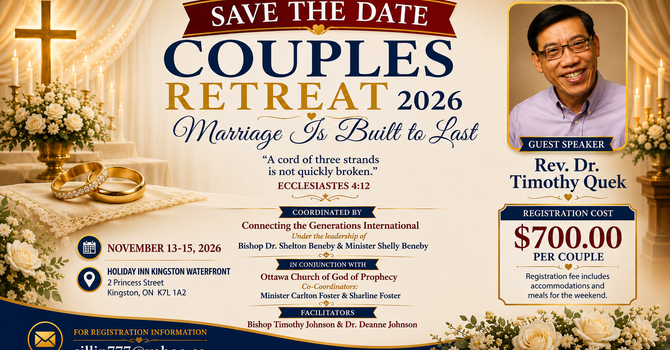 Couple's Retreat 2026