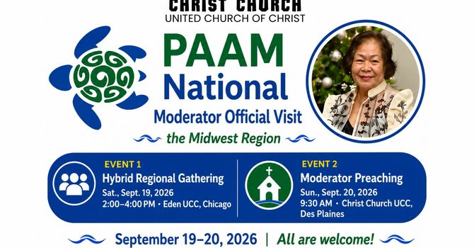 PAAM National Moderator Official Visit