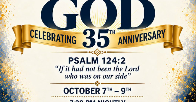 Save the dates! image