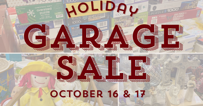 Fall Garage Sale