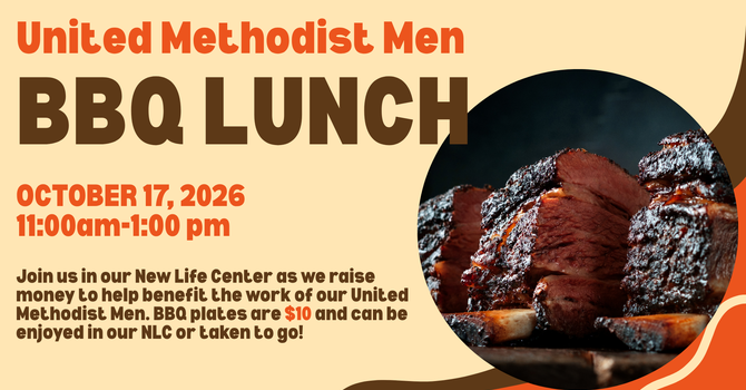 United Methodist Men BBQ Fundraiser