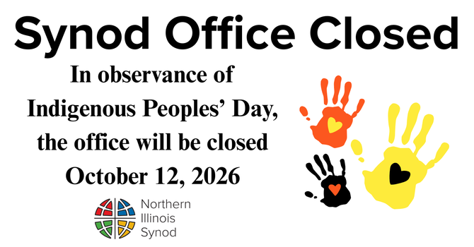 Synod Office Closed