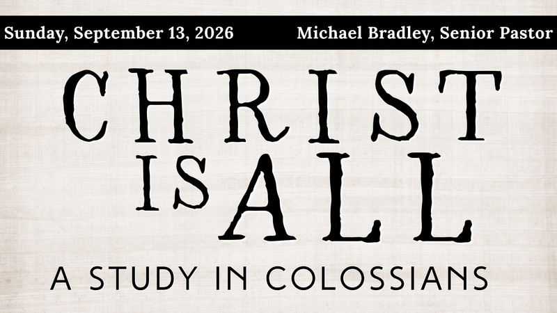 Christ Is All
