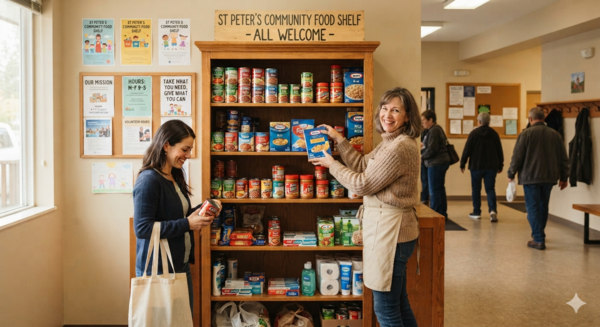Donations for our Food Shelf