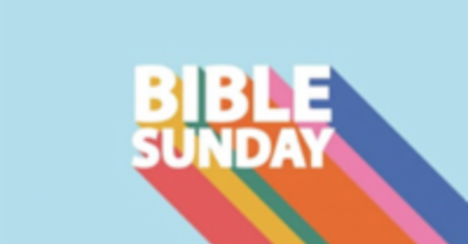 Bible Sunday - September 20th