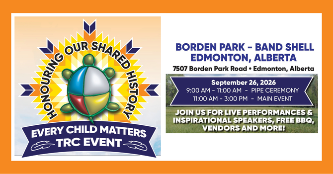Orange Shirt Day/TRC Event on September 26