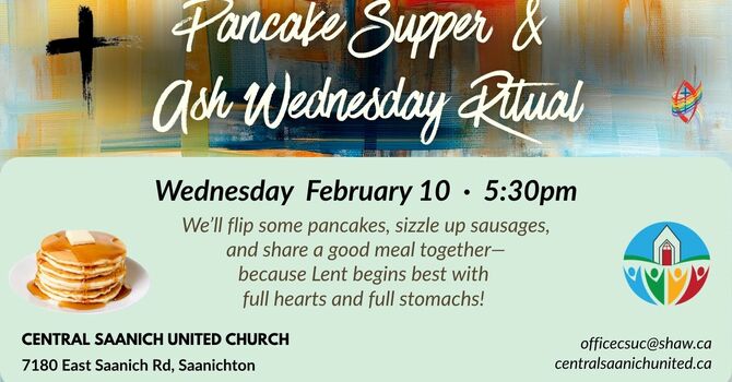 Pancake Supper & Ash Wednesday Ritual