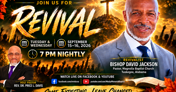 2026 Revival| Sept. 15- 16, 2026