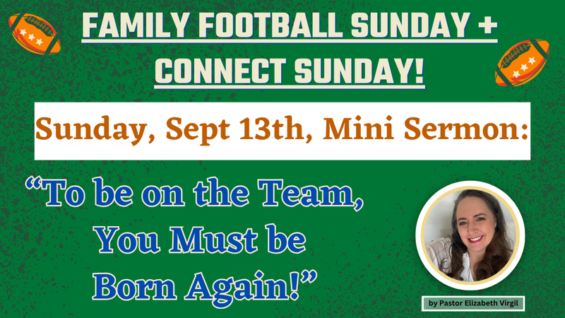 To Be on The Team, You Must Be Born Again