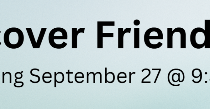 Discover Friendship