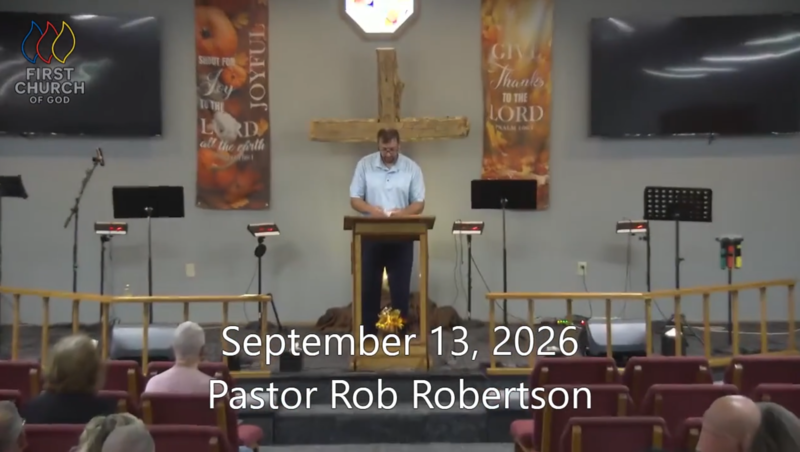 9-13-2026 Sermon