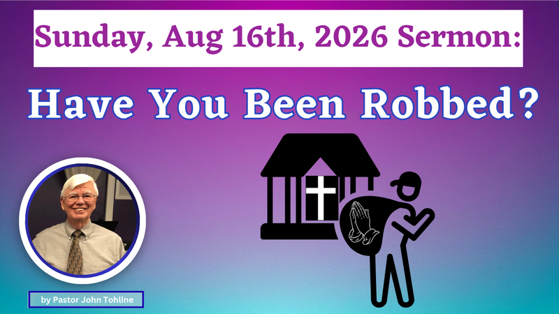 Have You Been Robbed? 