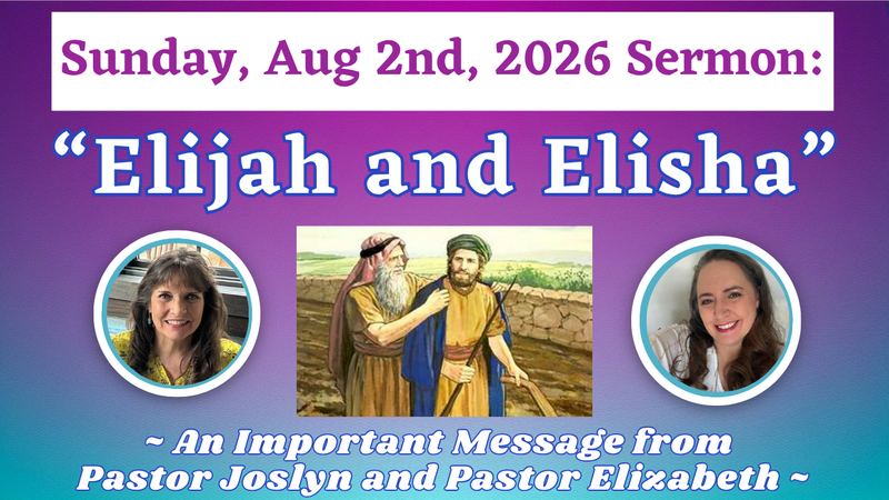 Elijah and Elisha