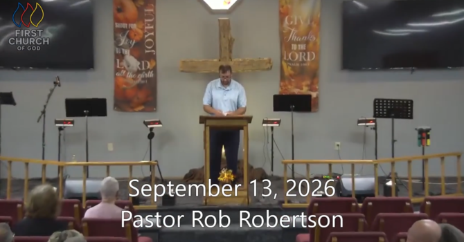 9-13-2026 Sermon