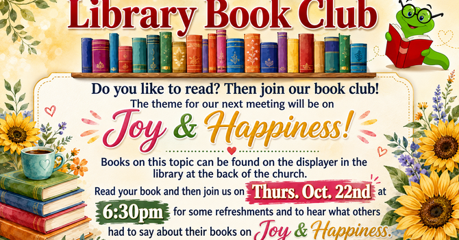 Library Book Club - Joy & Happiness