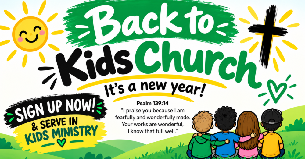 Kid's Church Is Back