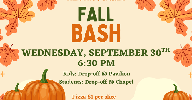 Kids' Fall Bash