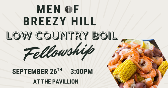 Men's Low Country Boil Fellowship