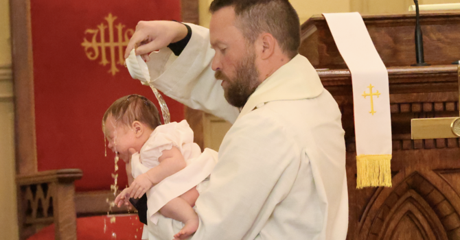 Church Baptizes Magnolia Rickman image