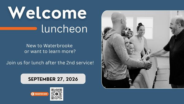 Welcome to Waterbrooke Luncheon