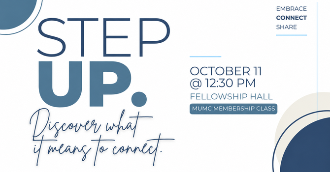 Step Up. New Members Class