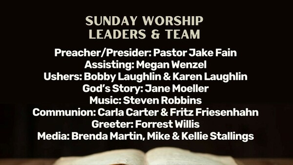 Leading us in Worship
