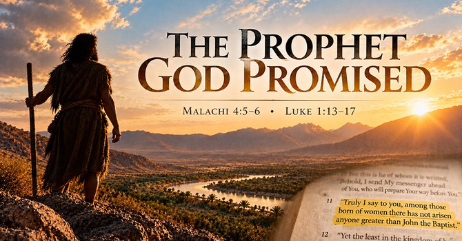 The Prophet God Promised