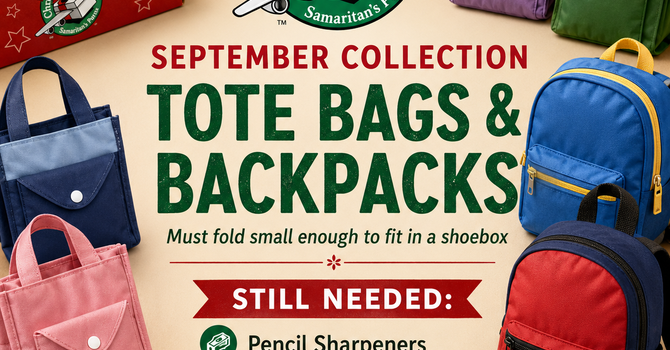 September Operation Christmas Child Collection image