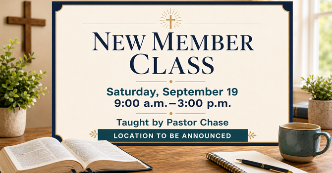 New Member Class image