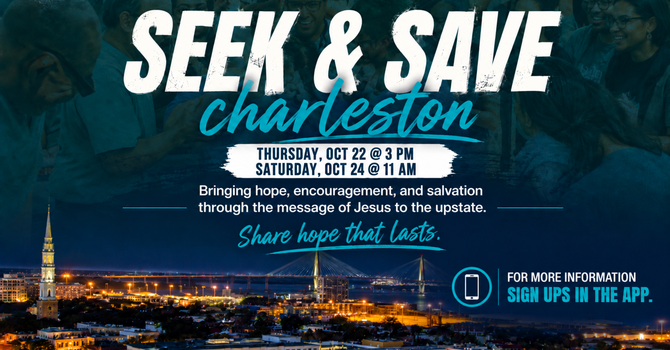 Seek and Save CHARLESTON