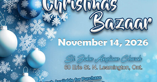3rd Annual Christmas Bazaar