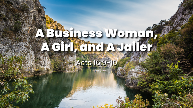A Business Woman, A Girl, and A Jailer